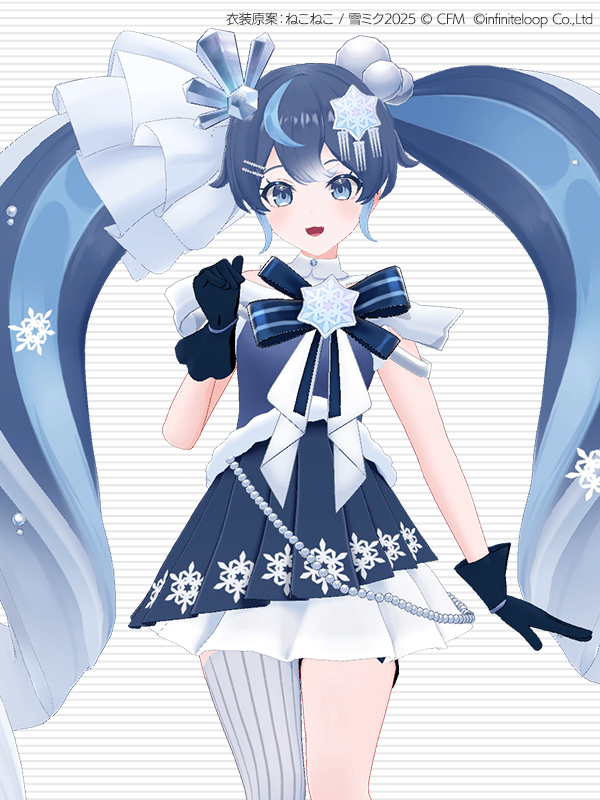 雪ミク「SNOW MIKU 2025 Ver.」